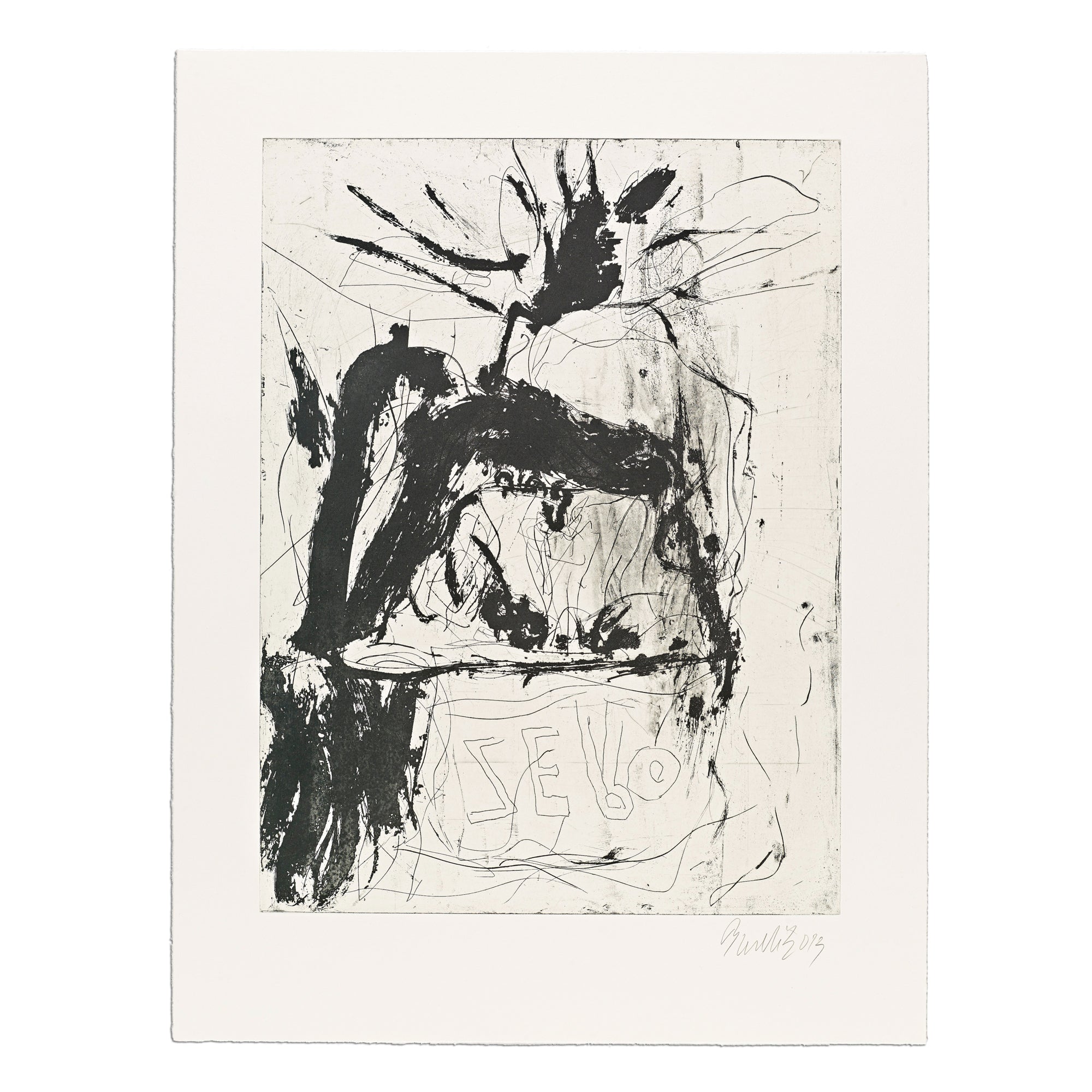 Georg Baselitz - Farewell Bill #7