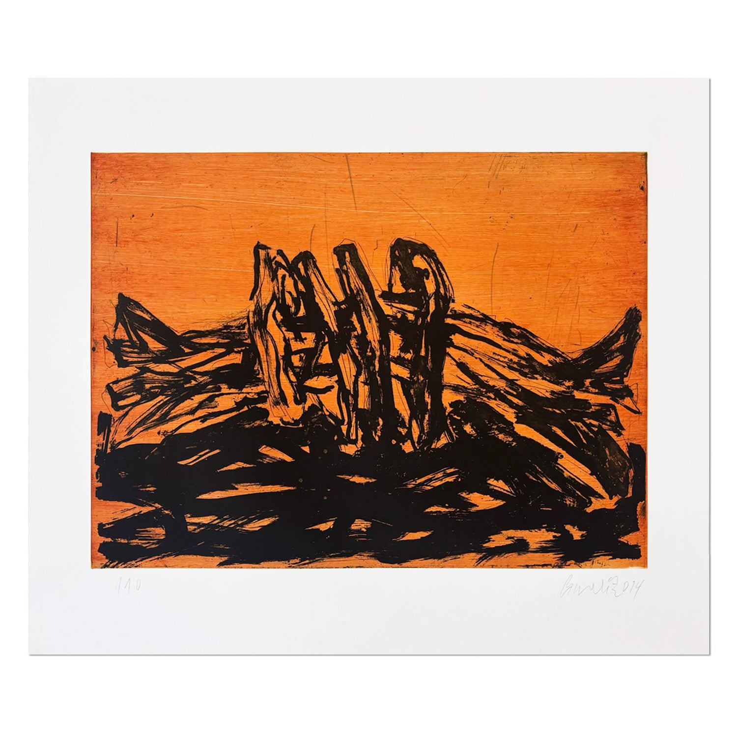 Georg Baselitz - Winterschlaf IX