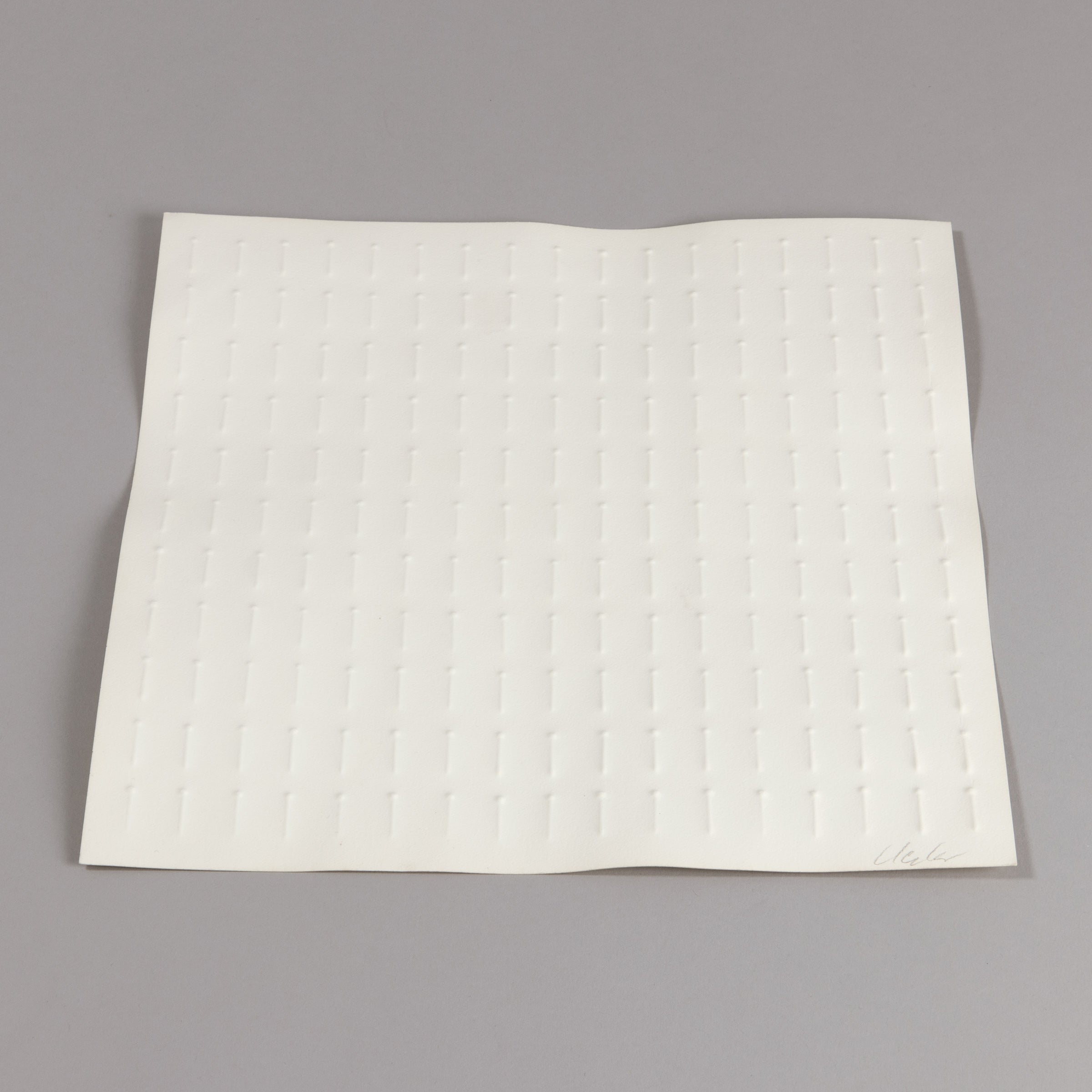 Günther Uecker - Prägedruck (from Nagelbuch)