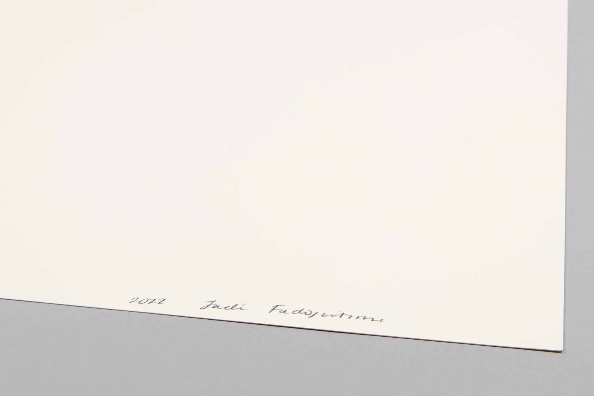 Jadé Fadojutimi - A Season's Echo