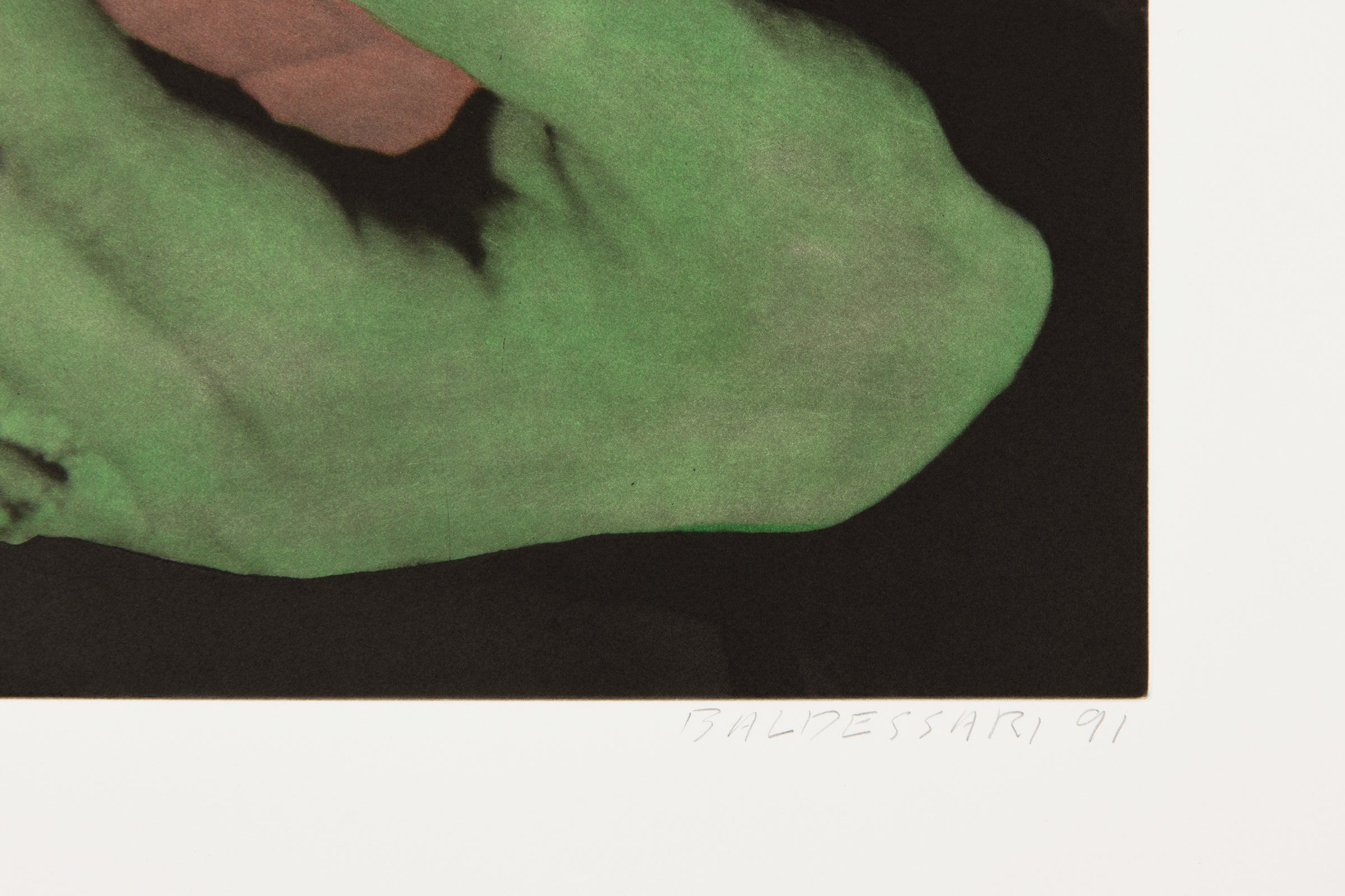 John Baldessari - Hand and Chin (with Entwined Hands)