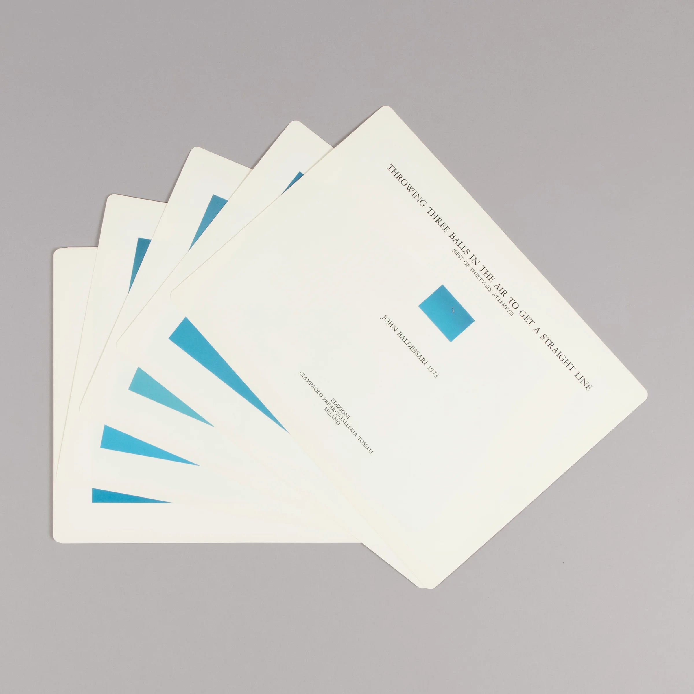 John Baldessari - Throwing Three Balls in the Air