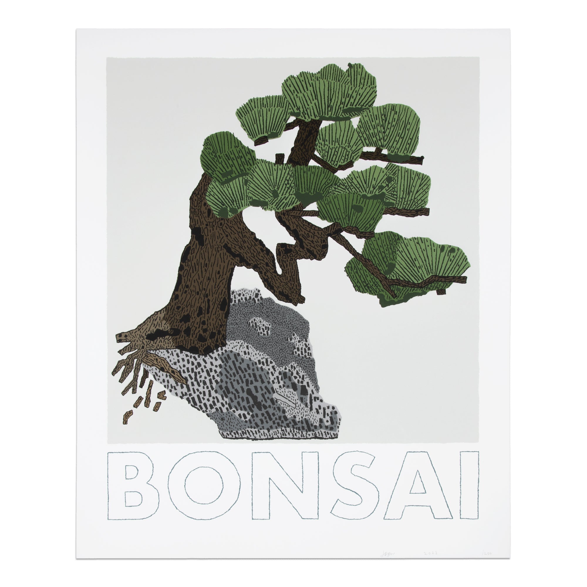 絵画 bonsai2 jonas-wood-bonsai-prints-