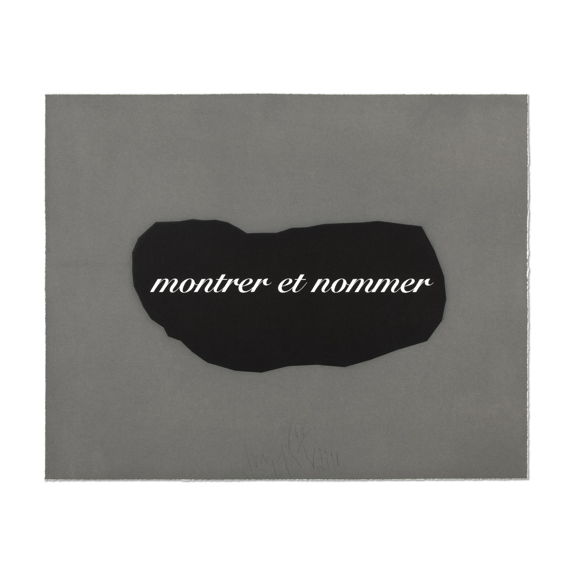 Joseph Kosuth - L'Essence de la rhétorique...