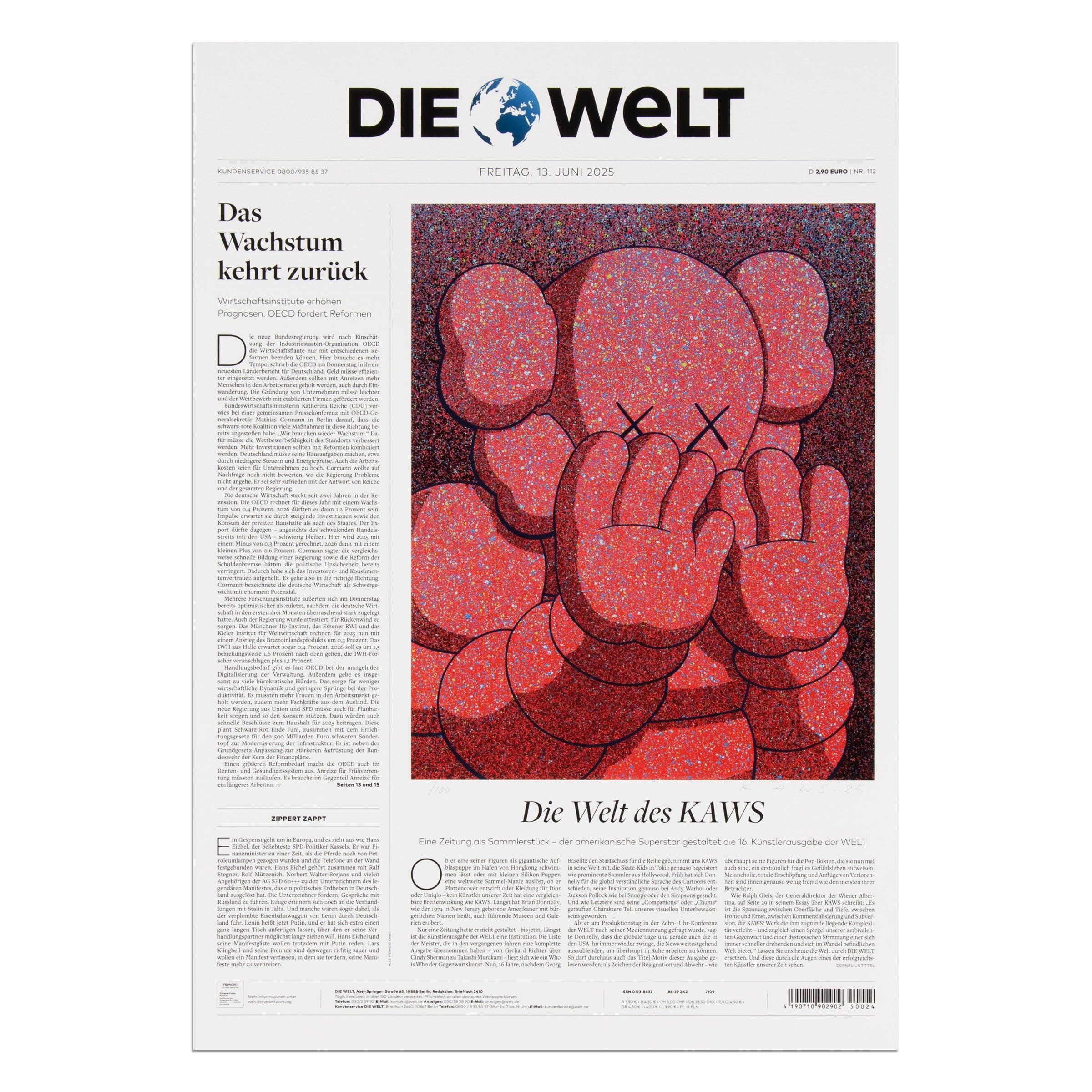 KAWS – Die Welt | Signed Print