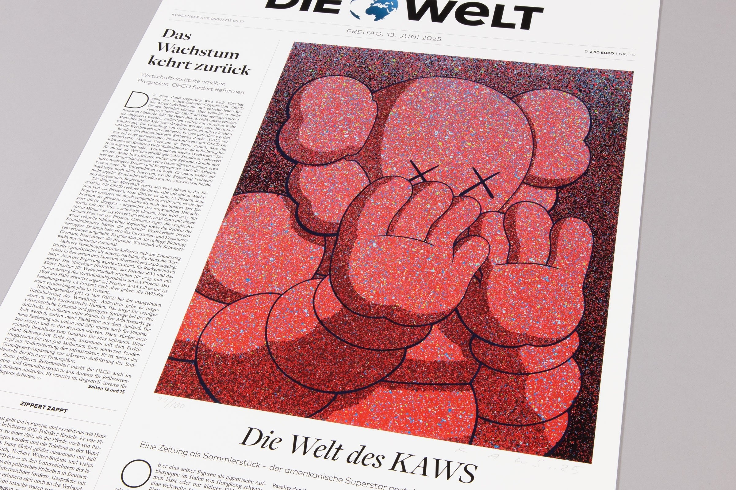 KAWS – Die Welt | Signed Print