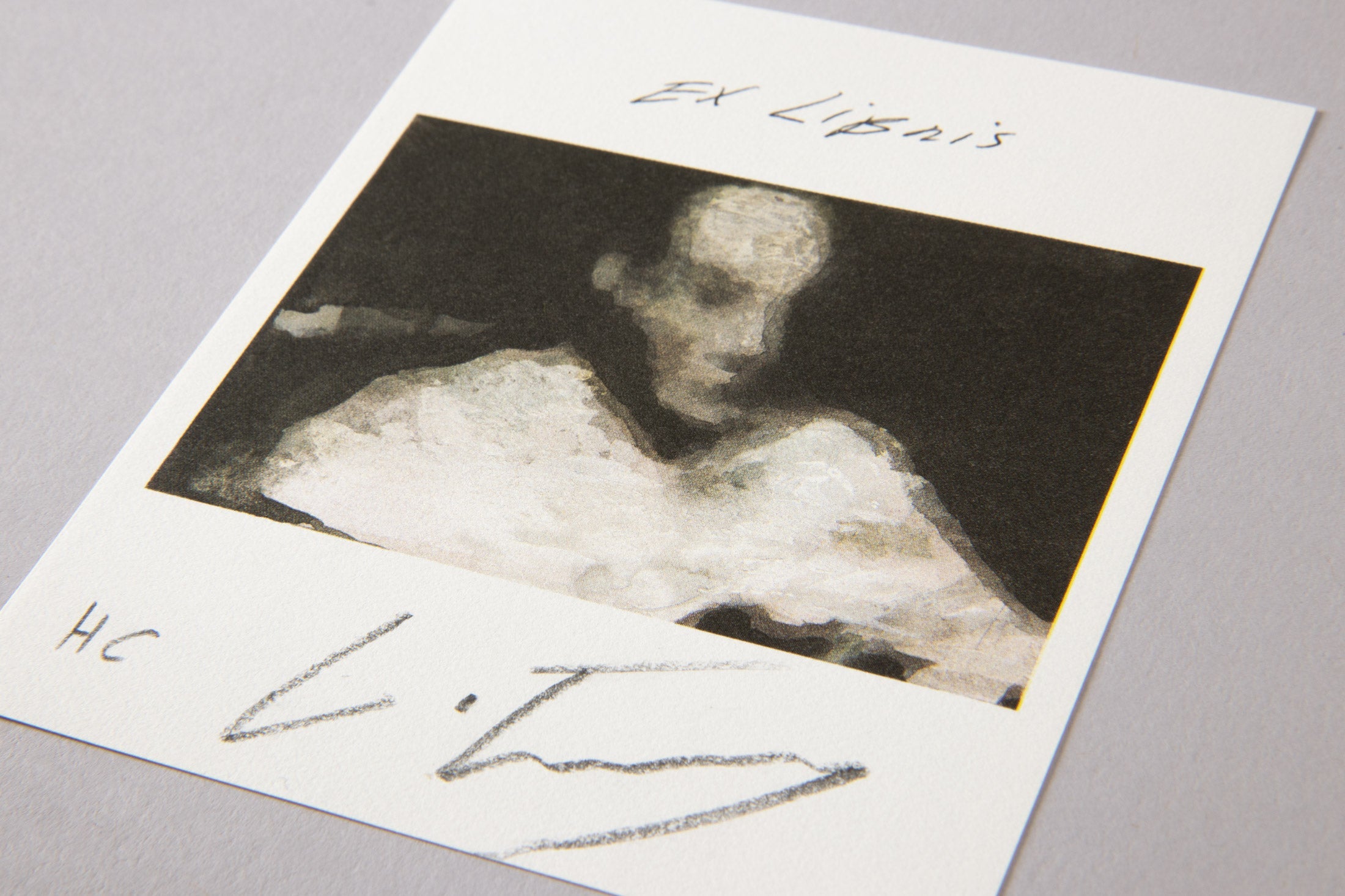 Luc Tuymans - Ex Libris | Signed Print for Sale