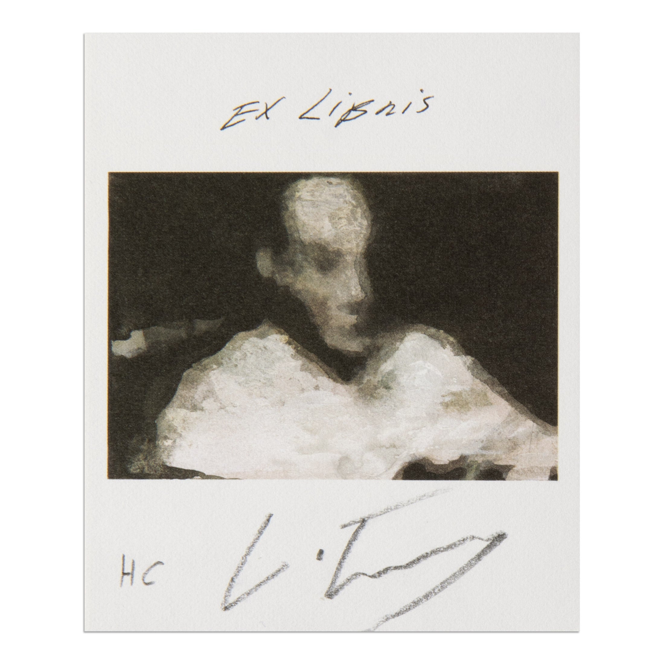 Luc Tuymans - Ex Libris | Signed Print for Sale