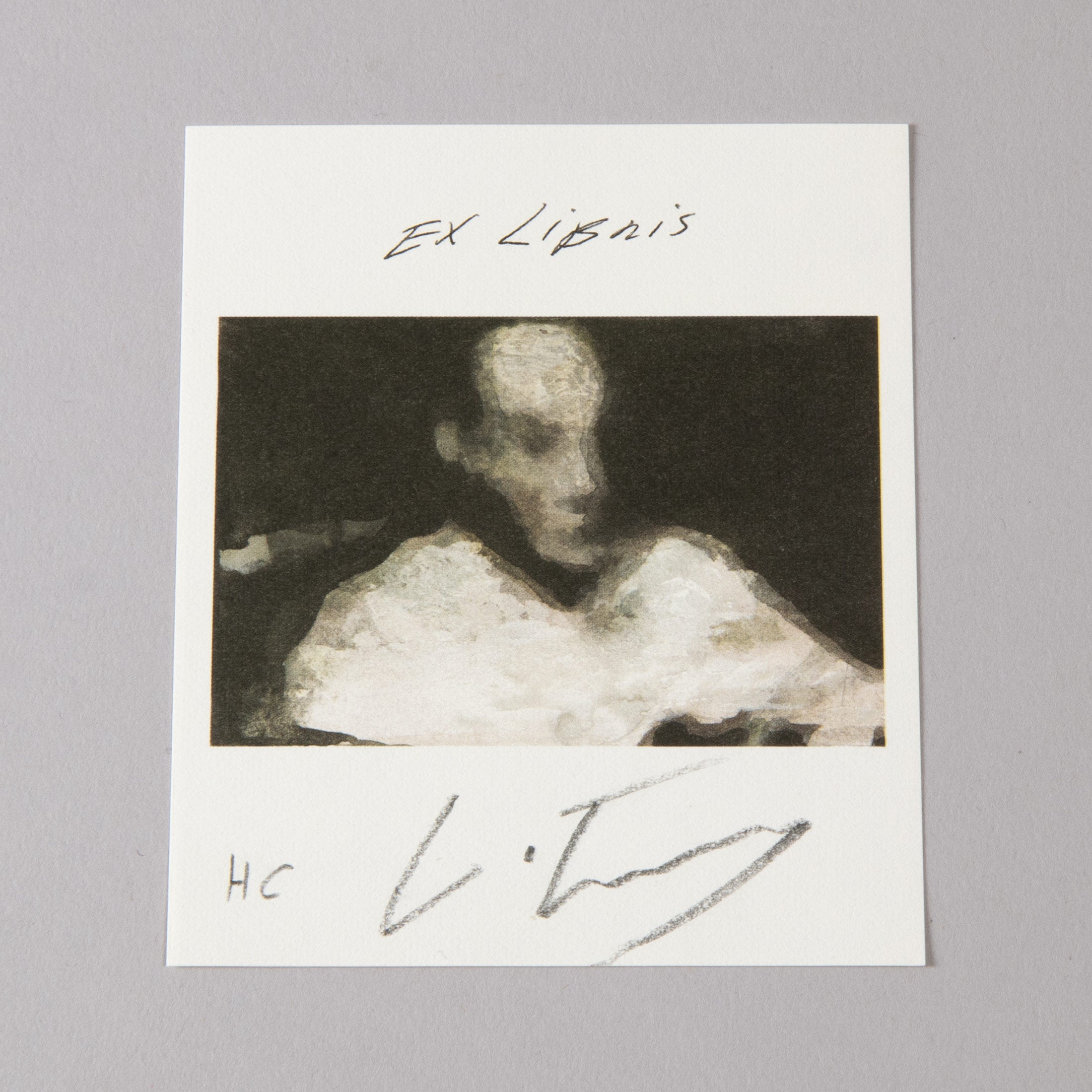 Luc Tuymans - Ex Libris | Signed Print for Sale
