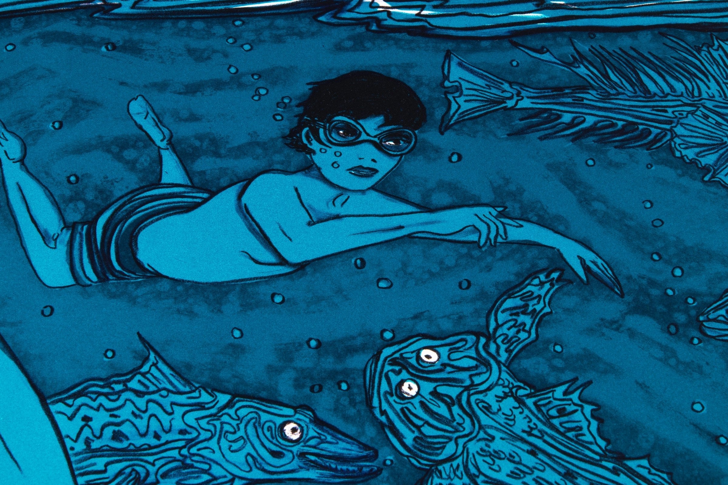 Marcel Dzama – Midnights Moon Light | Signed Lithograph for Sale