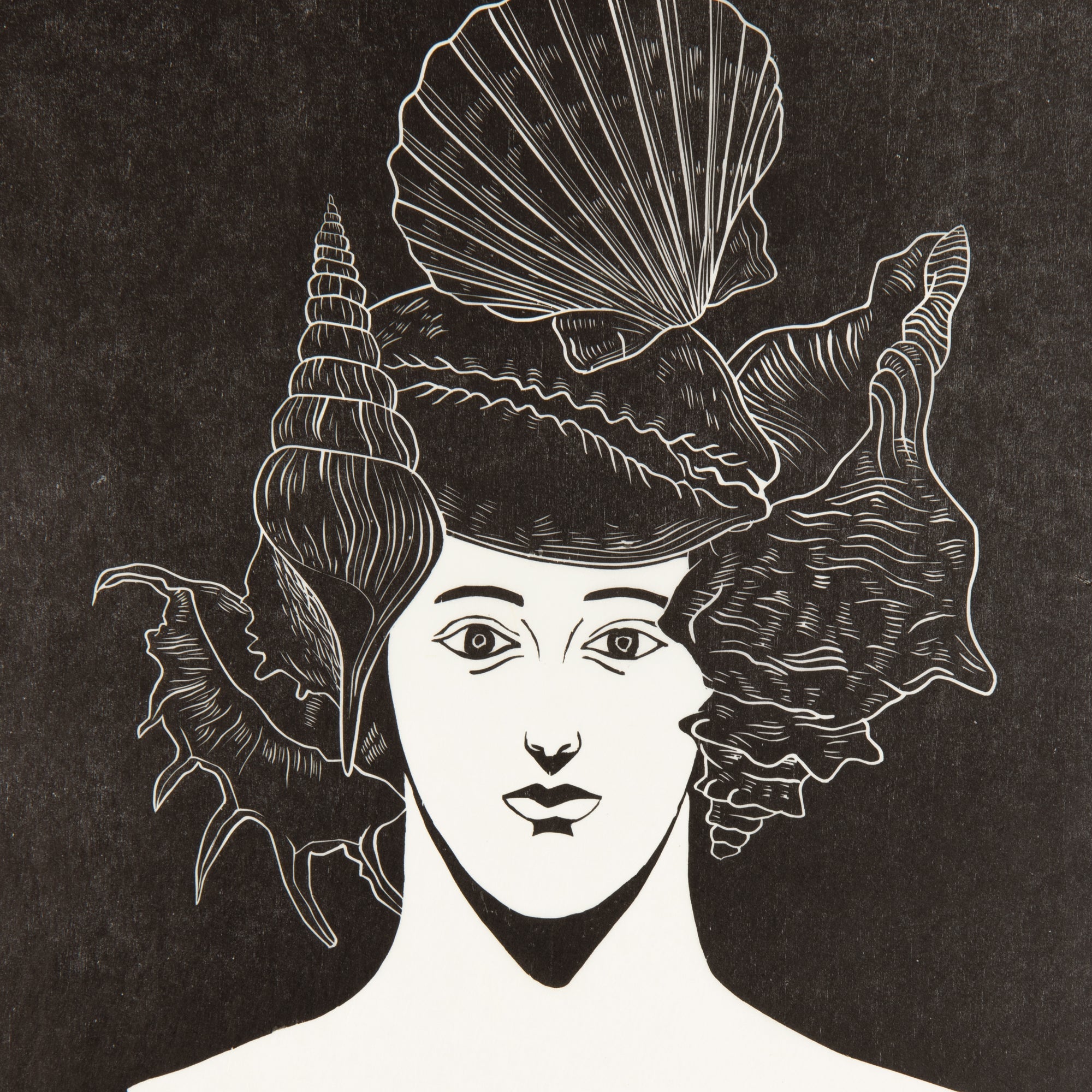 Nicolas Party - Portrait with Shells