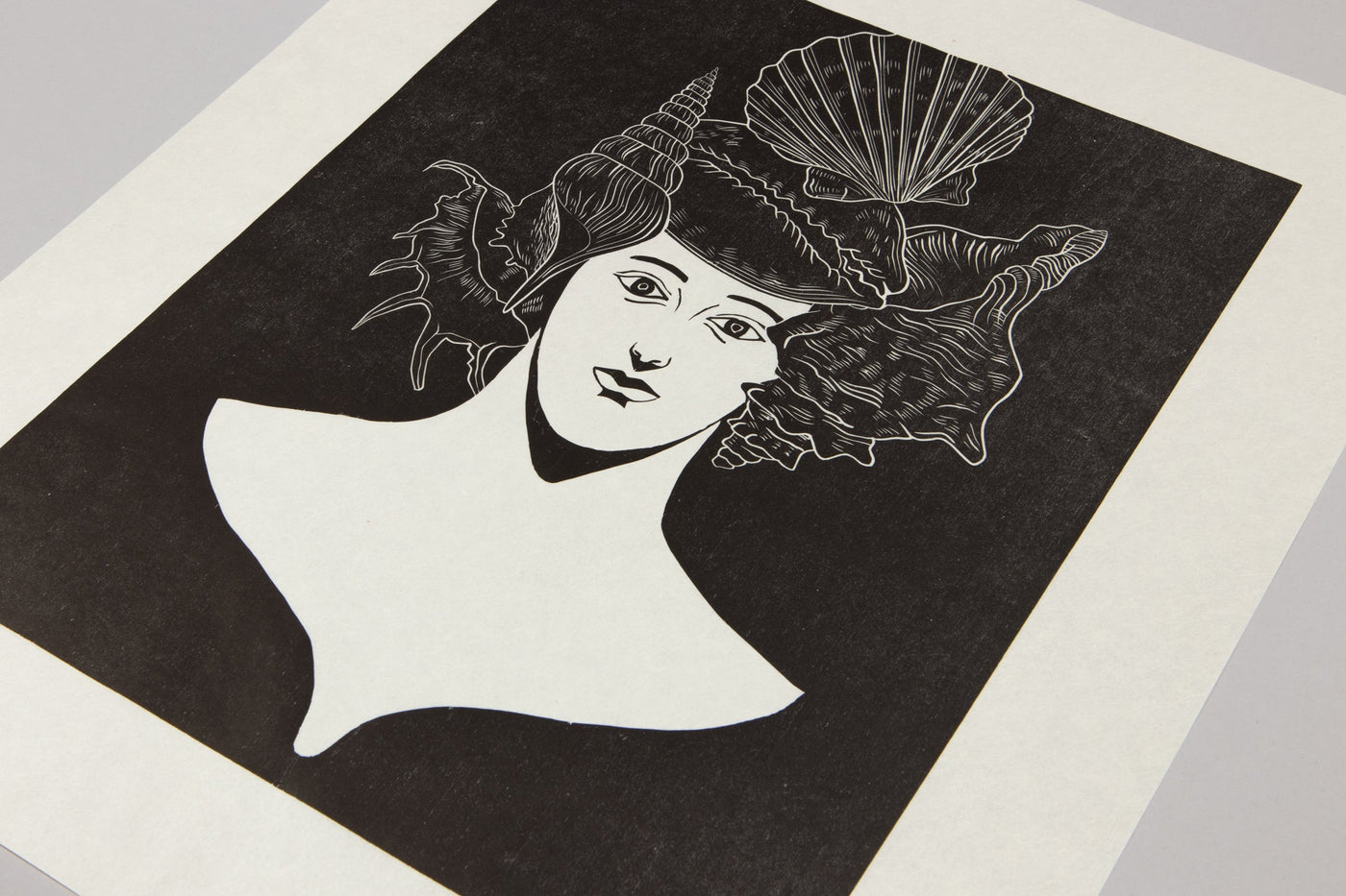 Nicolas Party - Portrait with Shells