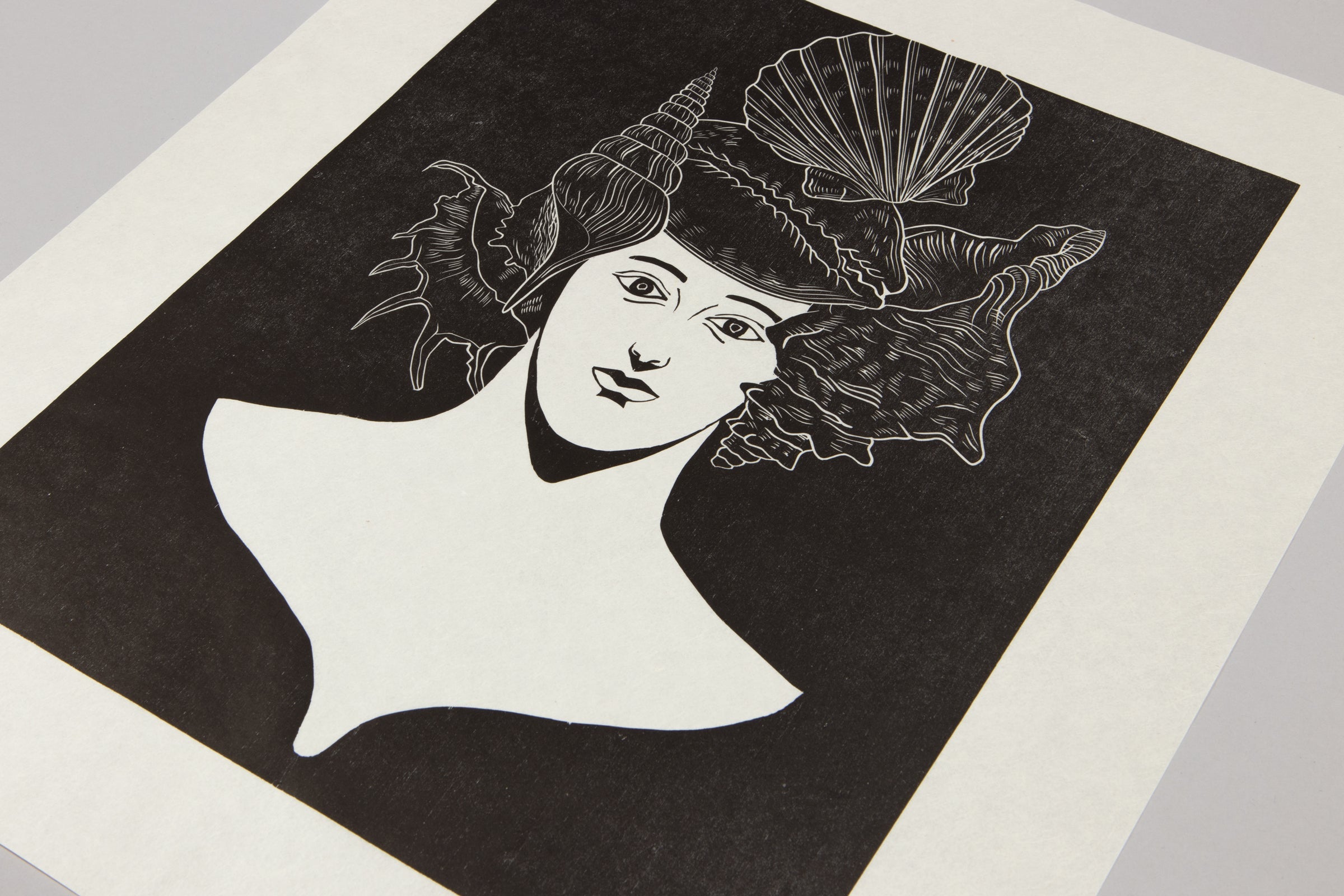 Nicolas Party - Portrait with Shells