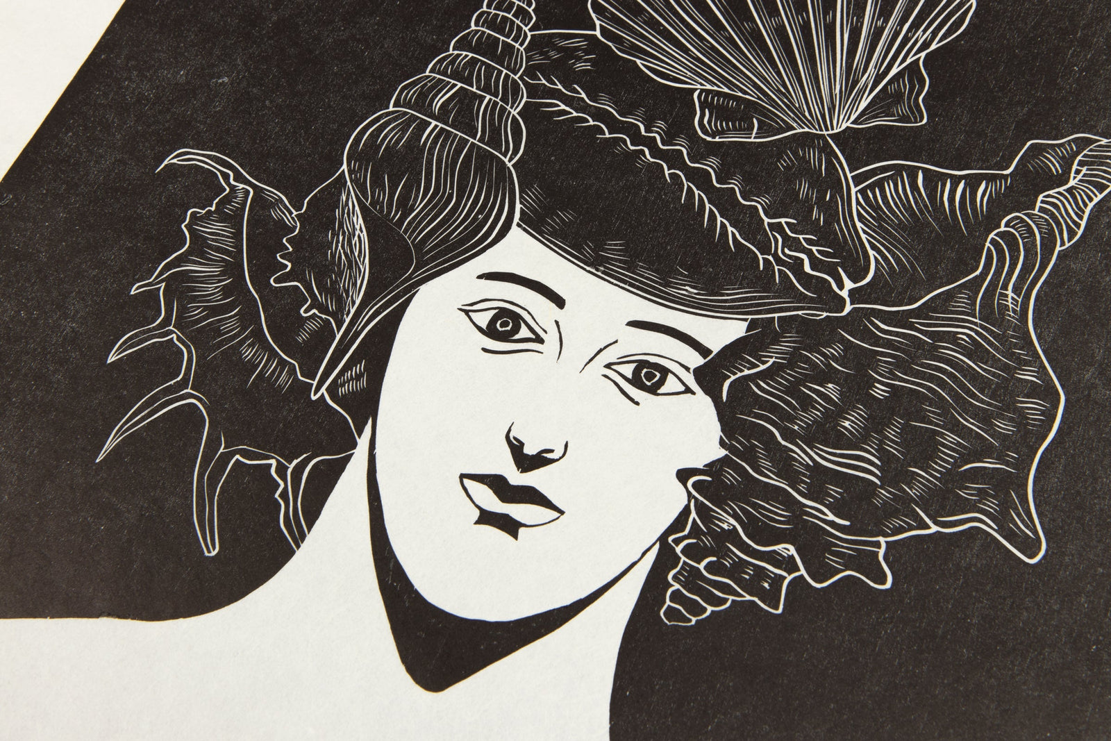 Nicolas Party - Portrait with Shells