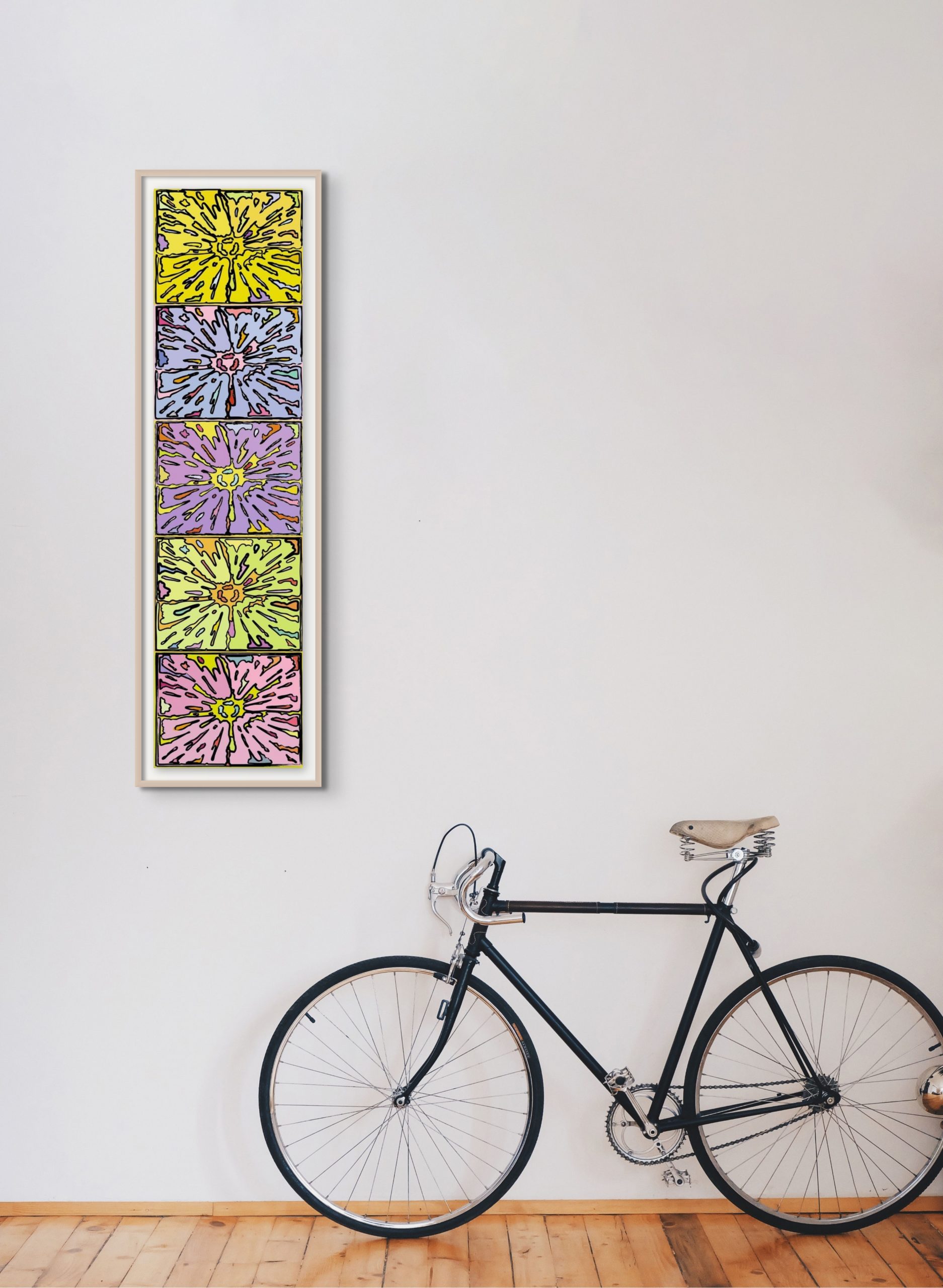 Peter Halley - Cartoon Explosion