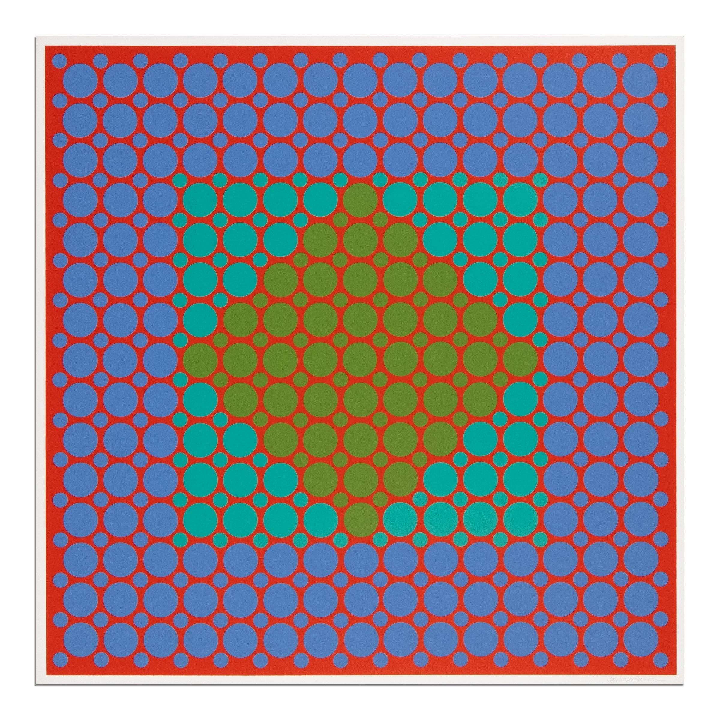 Richard Anuszkiewicz – 6 Seritypien