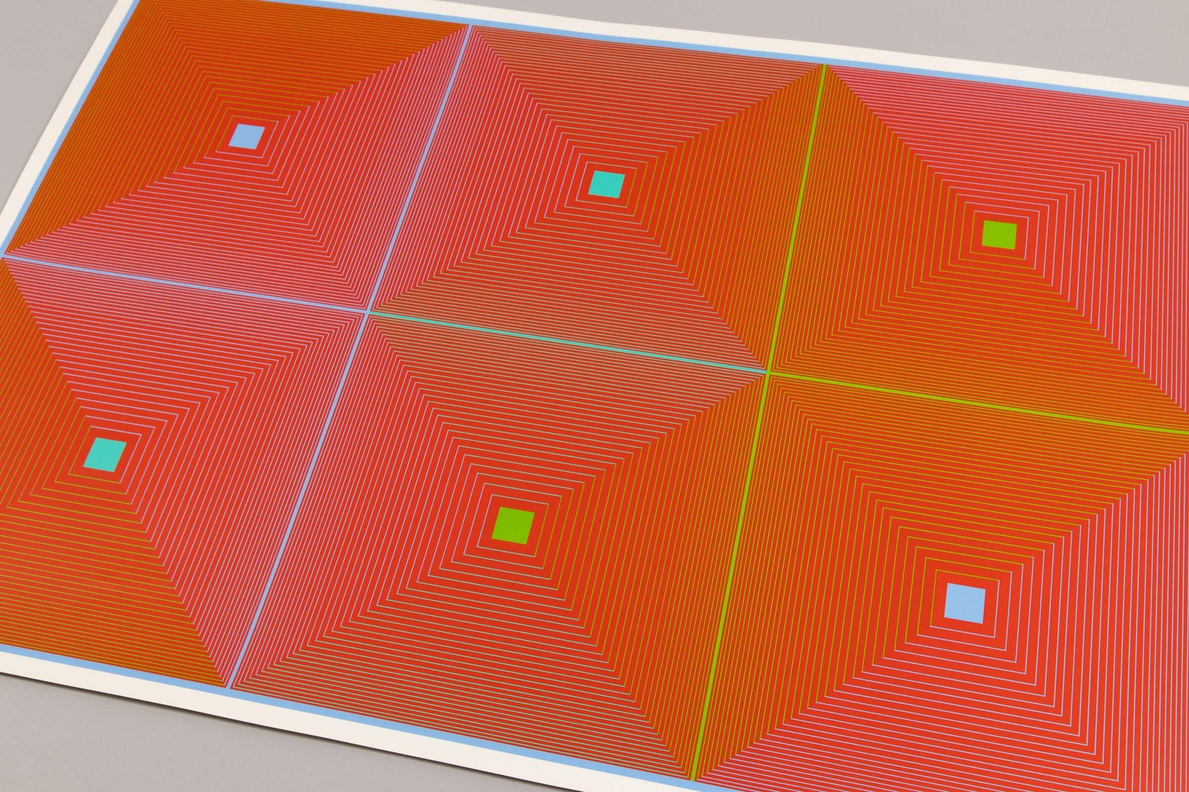 Richard Anuszkiewicz – Six Squares