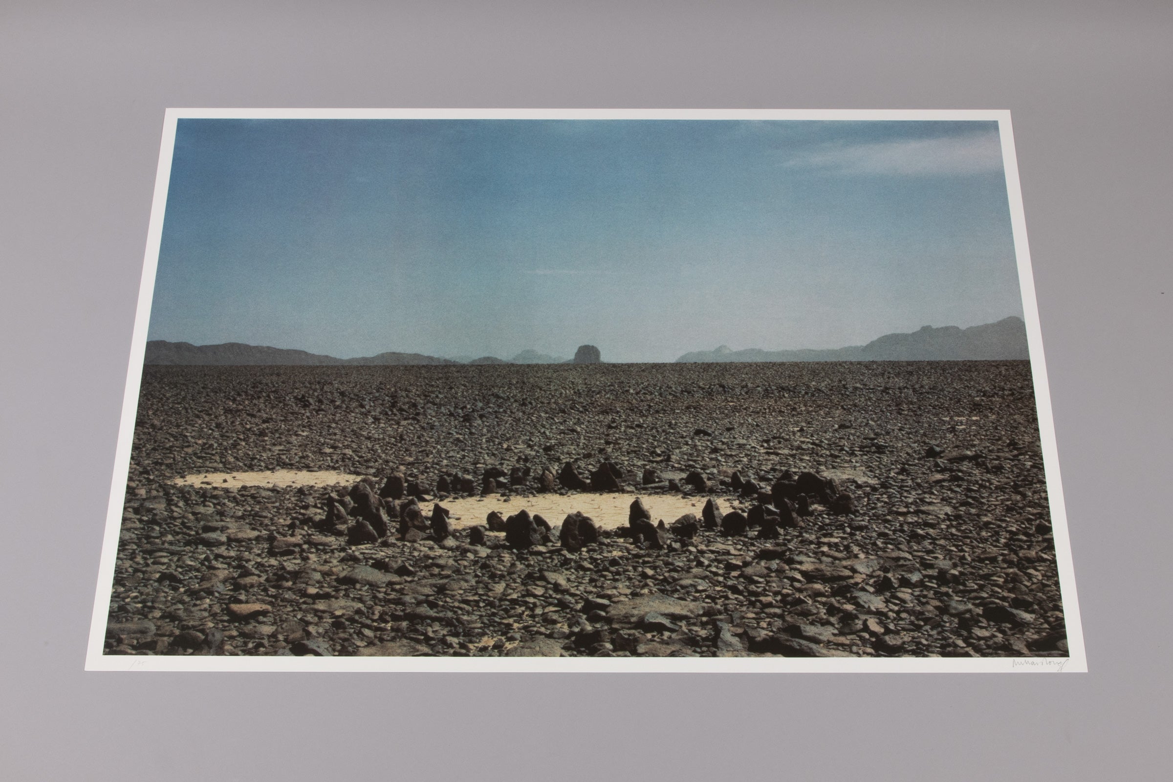 Richard Long – Two Sahara Works | Art Editions