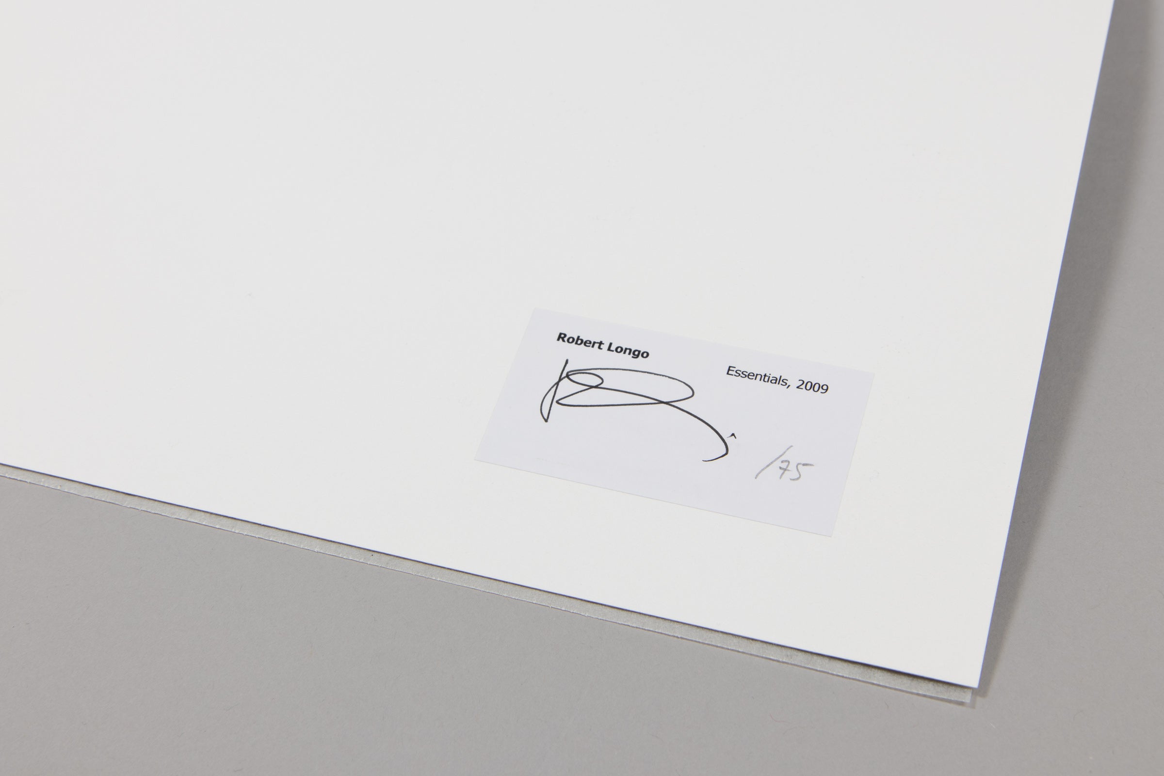 Robert Longo – Essentials