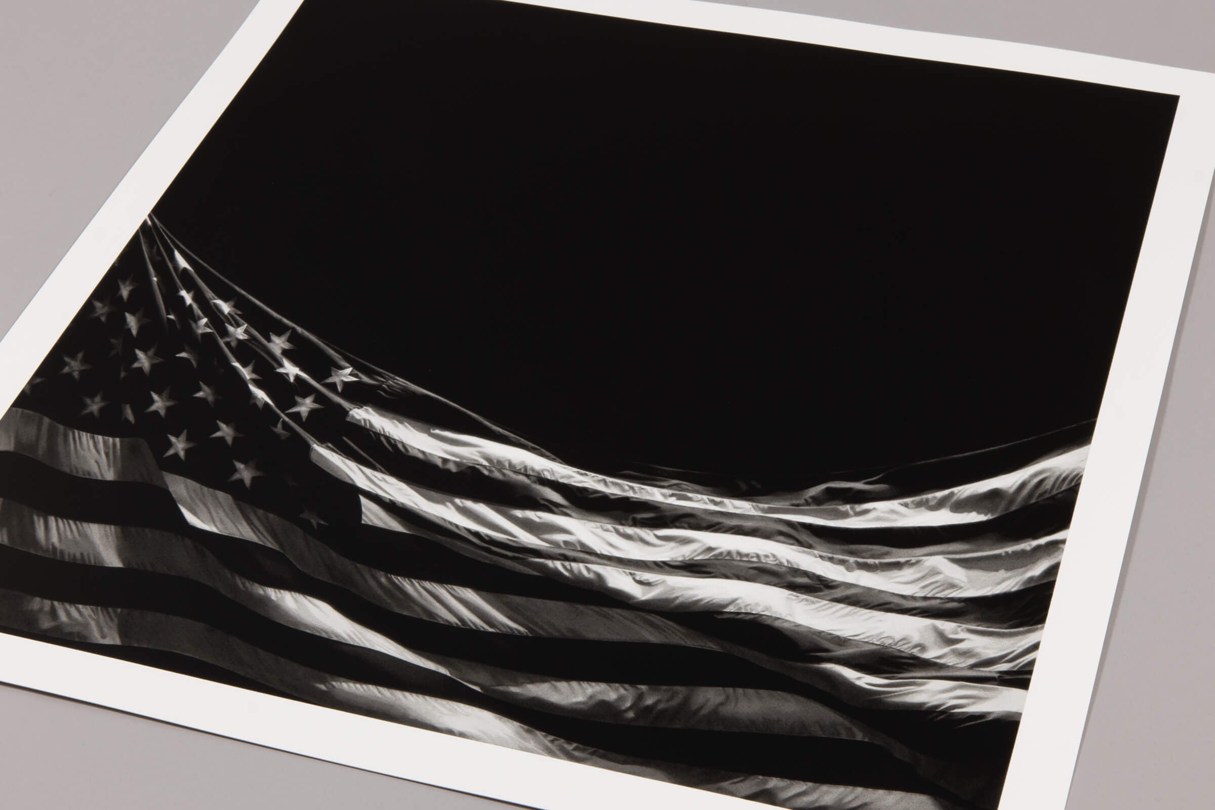 Robert Longo – Falling Flag
