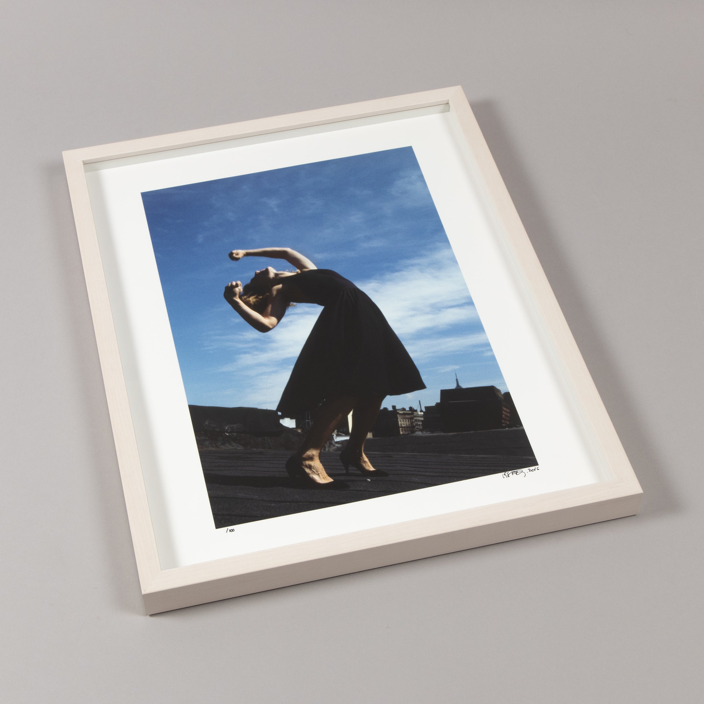 Robert Longo - Janet (from Men in the Cities)