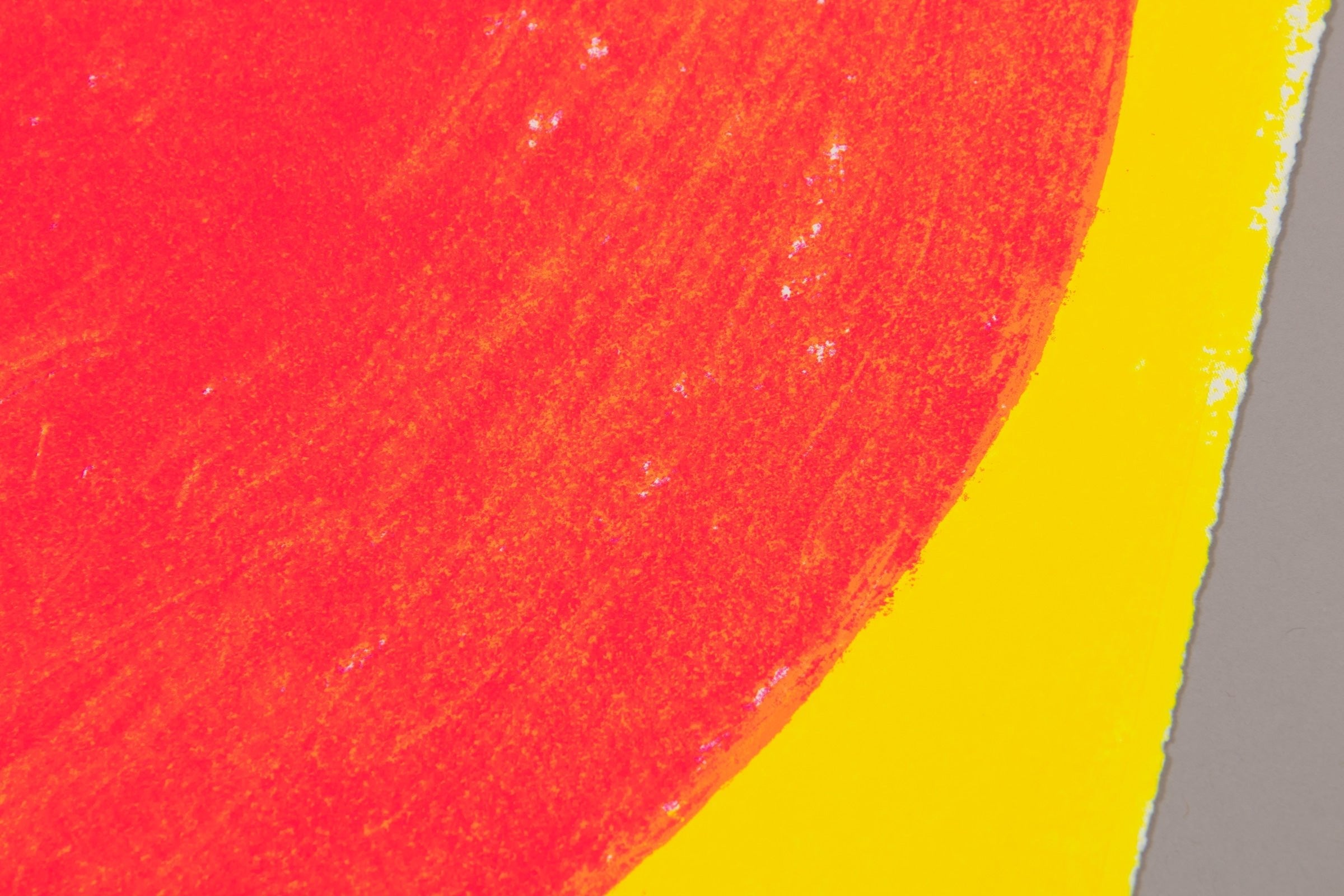 Rupprecht Geiger – Rot zu Gelb | Signed Print