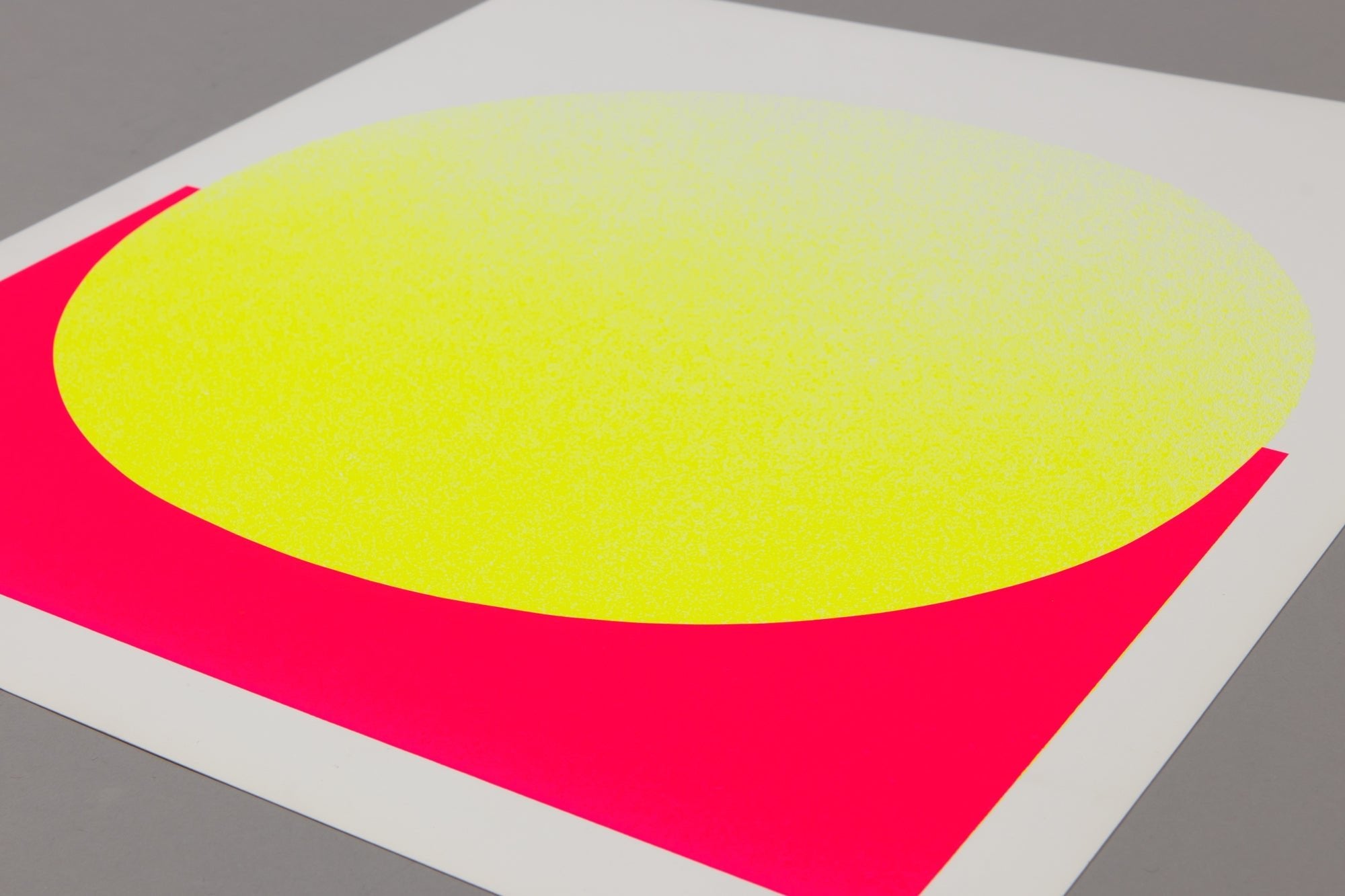 Rupprecht Geiger - Yellow on Red