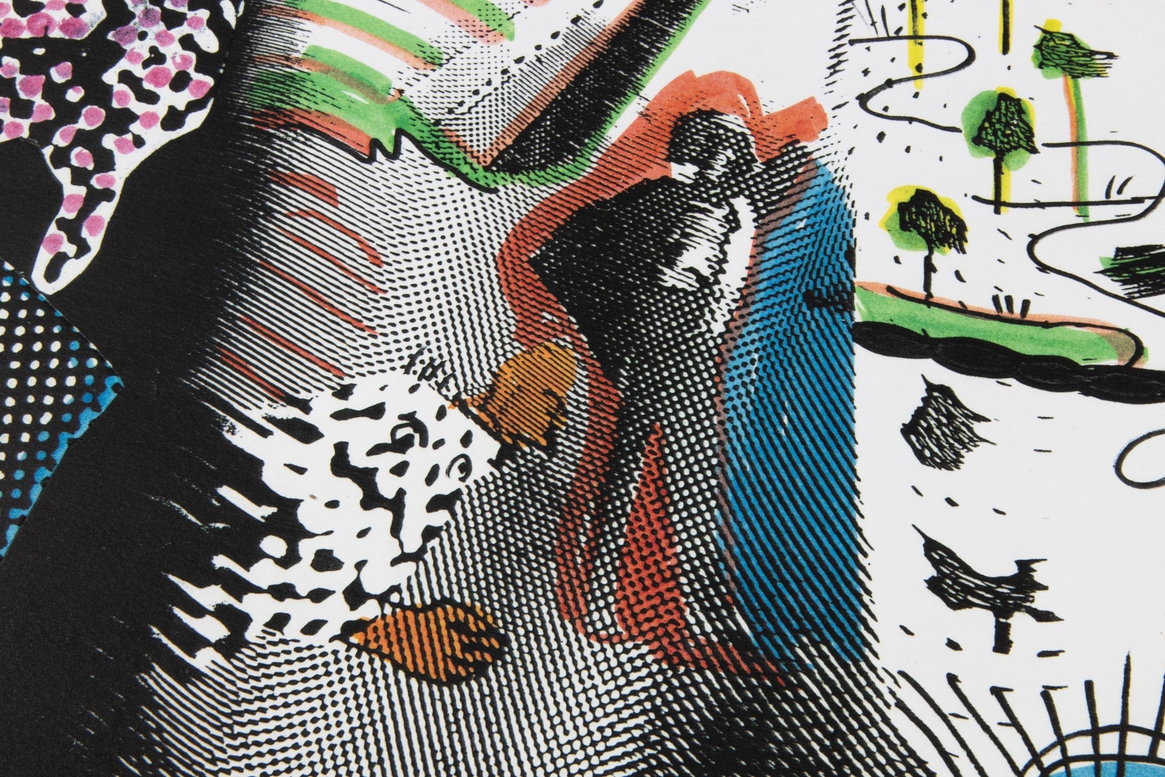 Sigmar Polke - S. schmeckt Pfirsich von H.