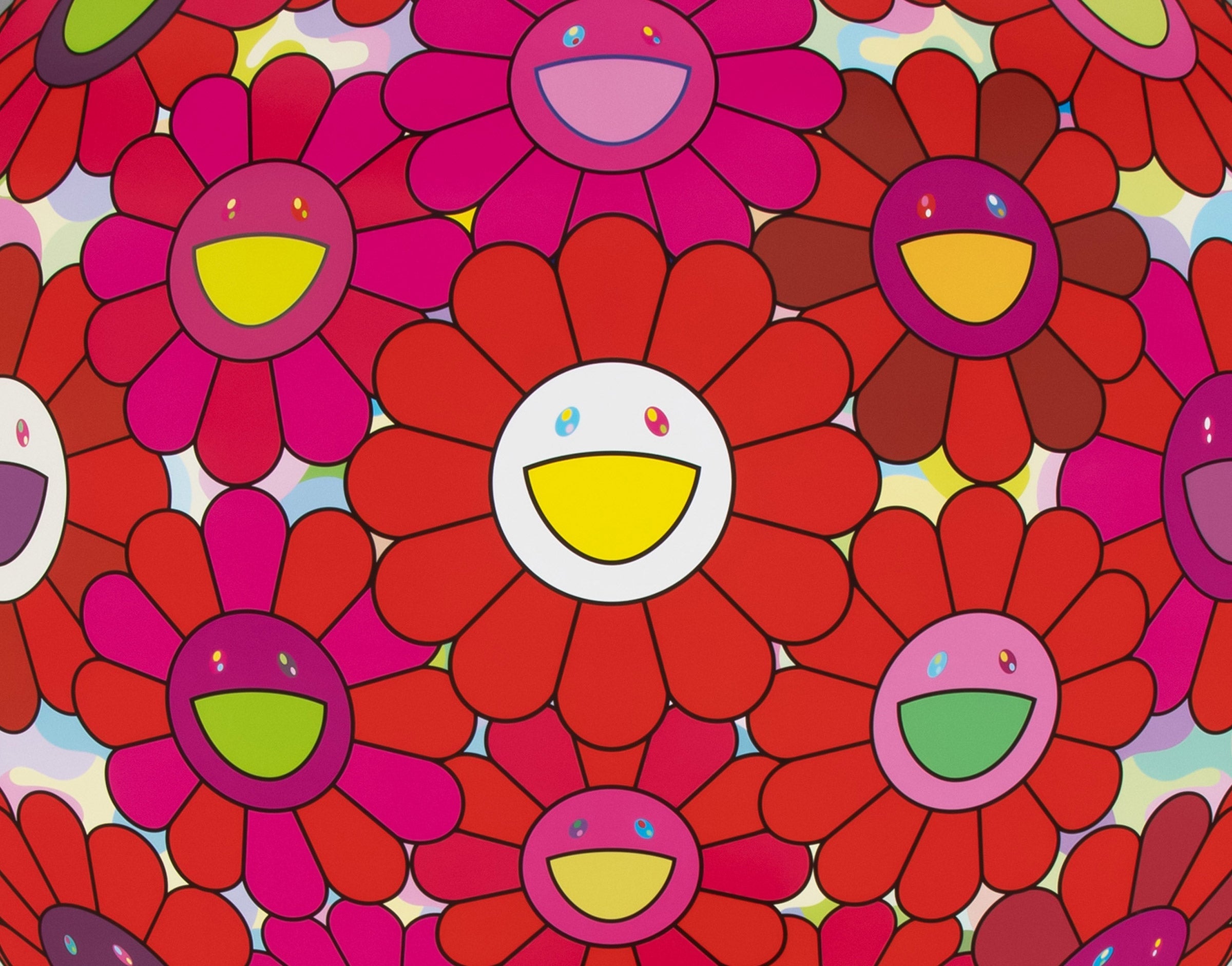 感謝の花 　村上隆　“Flowers of Gratitude” Takashi Murakami – Flowers of Gratitude | Signed Print