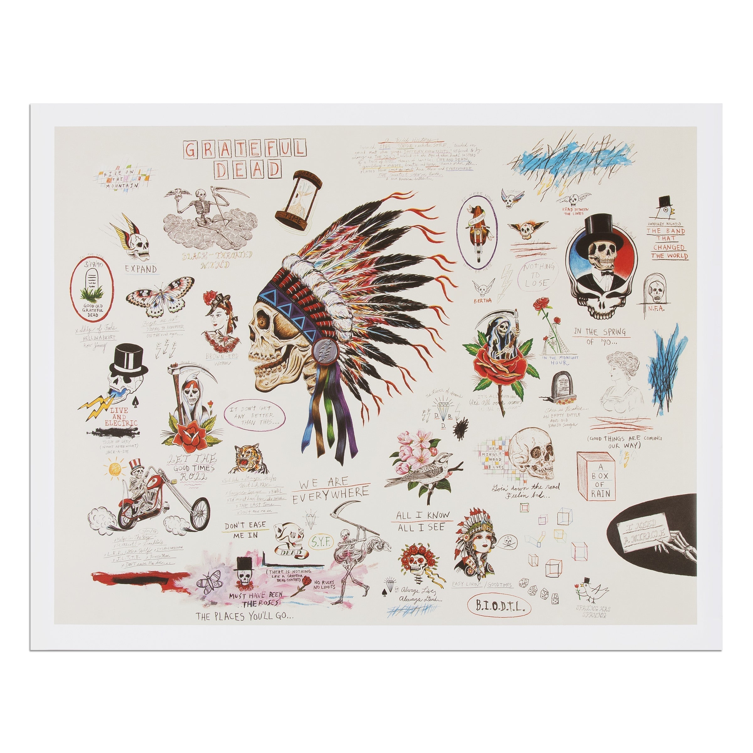 Wes Lang – Grateful Dead