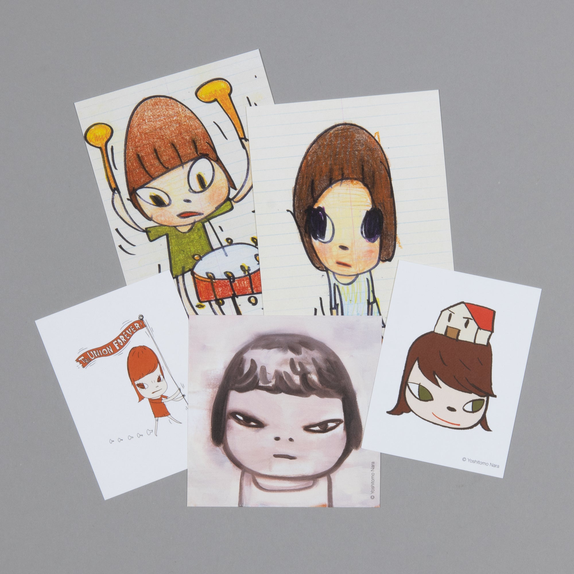 Yoshitomo Nara, Marching on a Butterbur Leaf