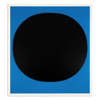 Rupprecht Geiger, Black on Blue