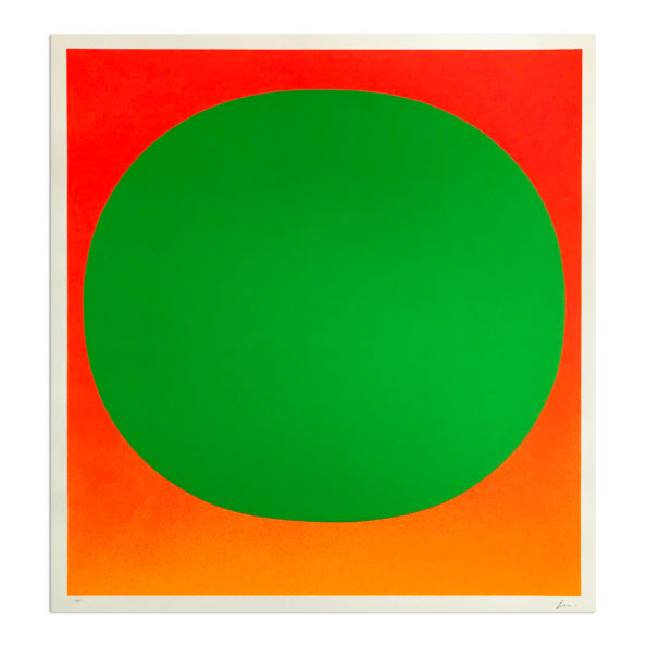 Rupprecht Geiger, Green on Orange