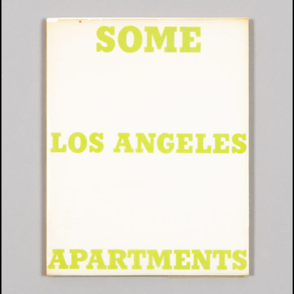 Ed Ruscha, Some Los Angeles Apartments