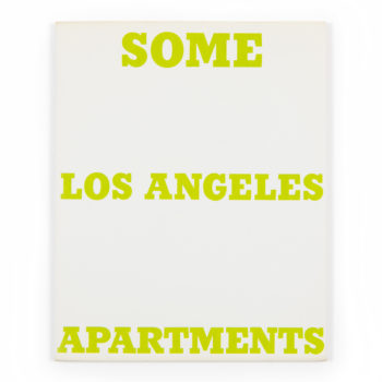 Ed Ruscha, Some Los Angeles Apartments