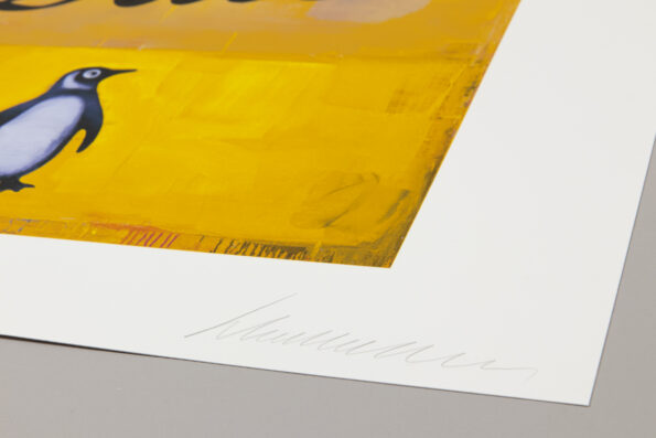 Harland Miller, Hate's Outta Date (Yellow)