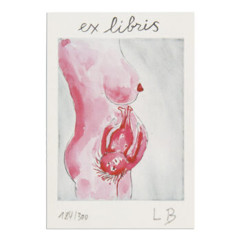 Louise Bourgeois, The Reticent Child (Ex Libris)