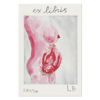 Louise Bourgeois, The Reticent Child (Ex Libris)