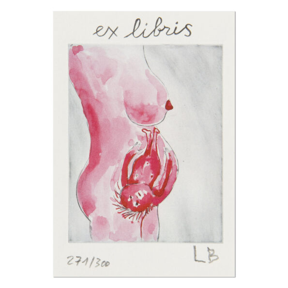 Louise Bourgeois, The Reticent Child (Ex Libris)