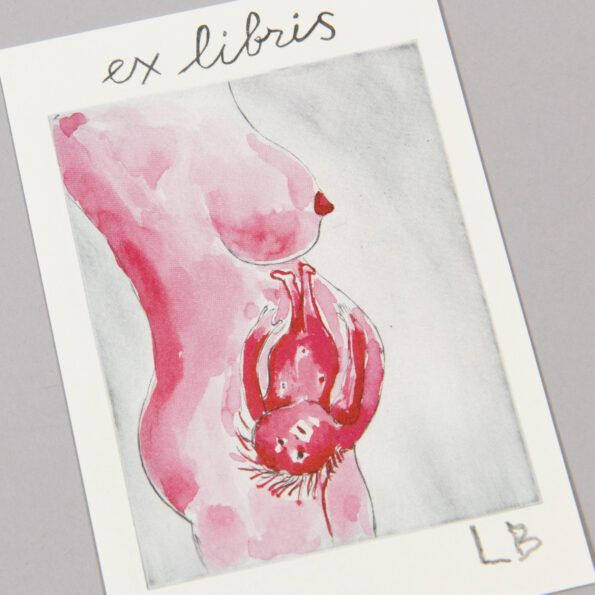 Louise Bourgeois, The Reticent Child (Ex Libris)