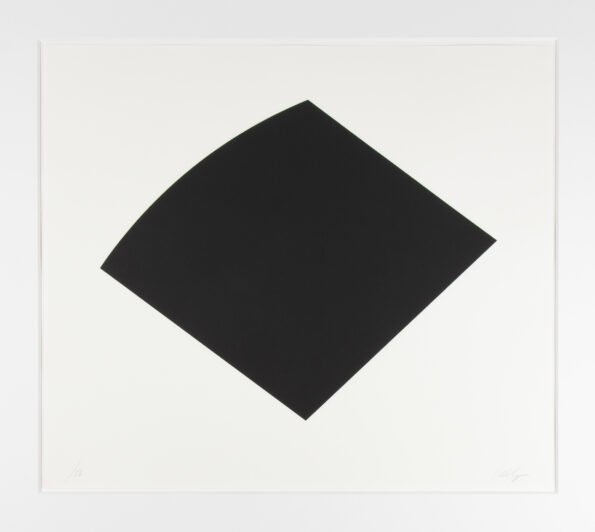 Ellsworth Kelly, Small Black Curve