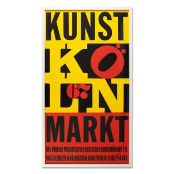 Robert Indiana, Kunstmarkt Köln 67