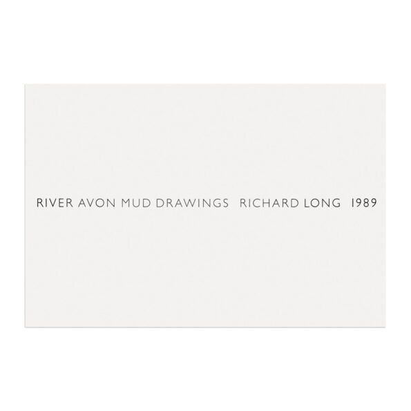 Richard Long, River Avon Mud Drawings (1989)