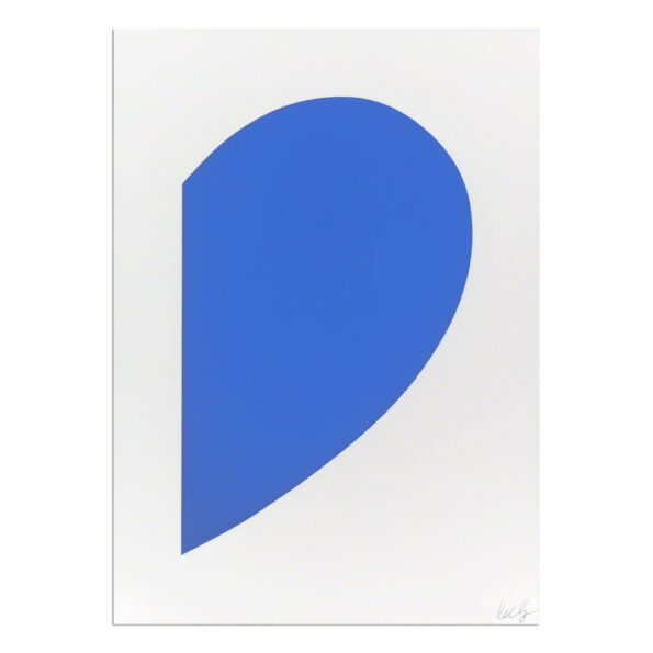 Ellsworth Kelly - Small Blue Curve