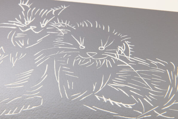 Ai Weiwei - Cats (Silver)