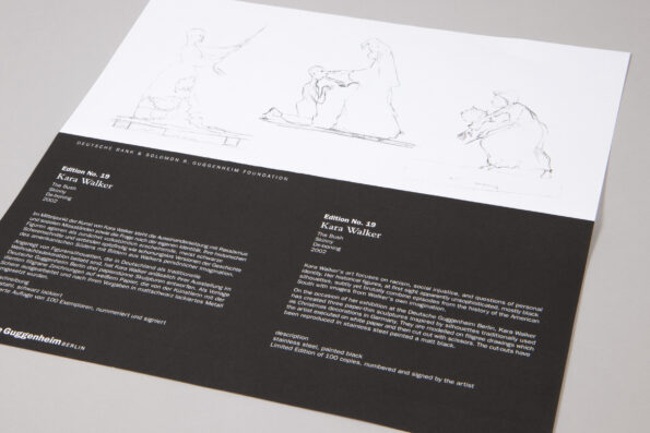 Kara Walker - The Bush. Skinny. De-boning