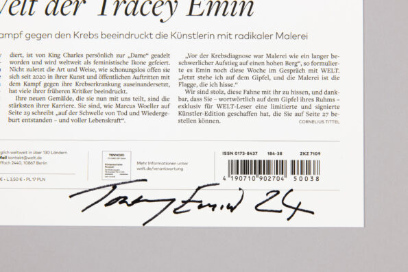 Tracey Emin - I Followed You to the End (Die Welt)