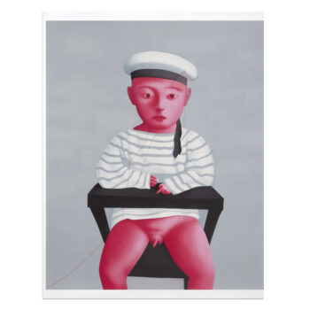 Zhang Xiaogang - Bébé en Costume de Marin